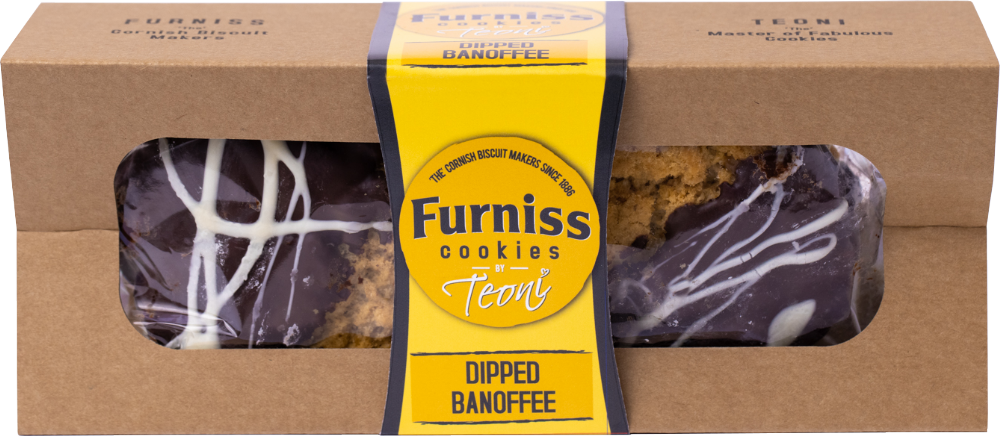 FURNISS by Teoni - Dipped Banoffee Cookies 390g (5010254001543)