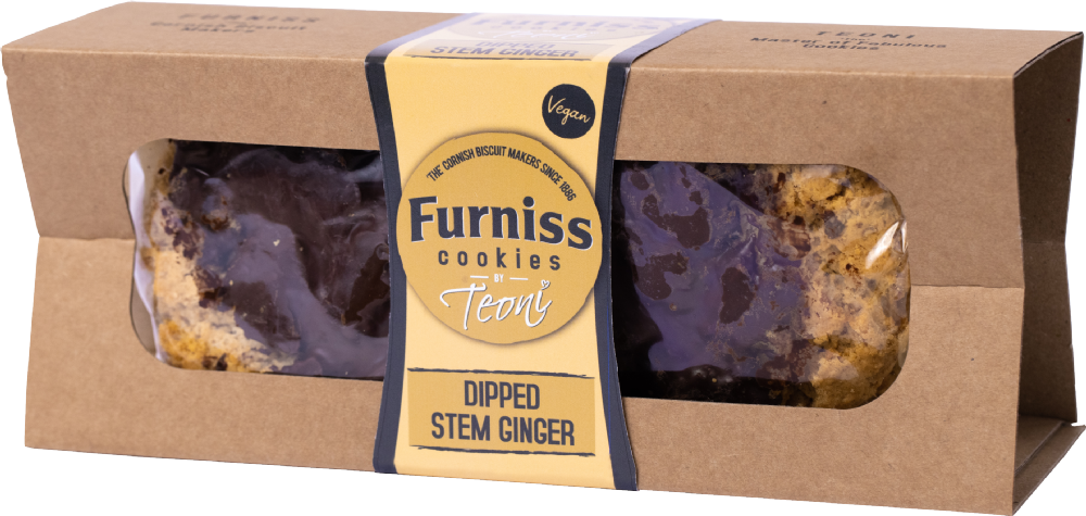 FURNISS by Teoni - Dipped Stem Ginger Cookies 350g (5010254001567)