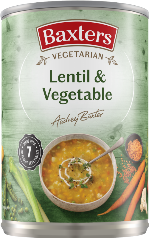 BAXTERS Vegetarian Lentil & Vegetable Soup 400g
