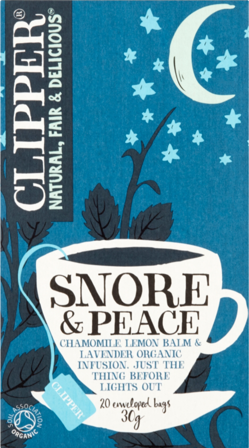 CLIPPER Organic Snore & Peace Tea Bags 20's