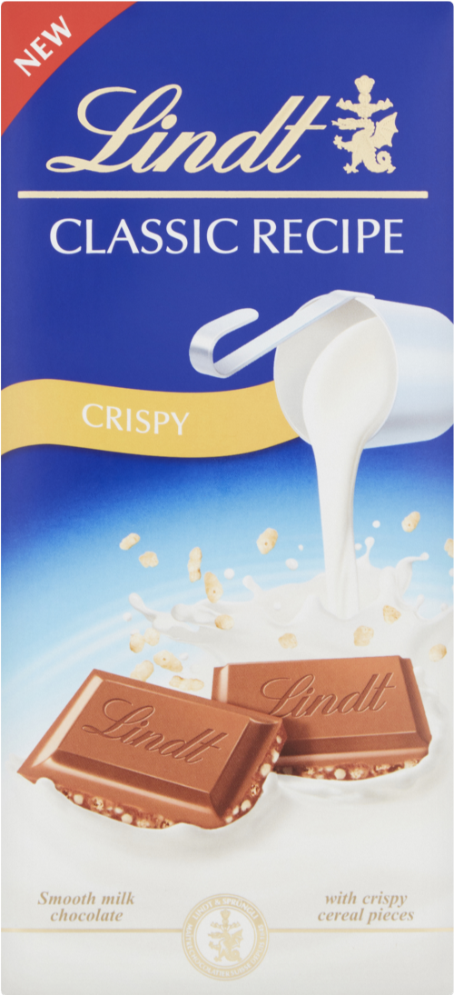 LINDT Classic Recipe Bar - Crispy 125g