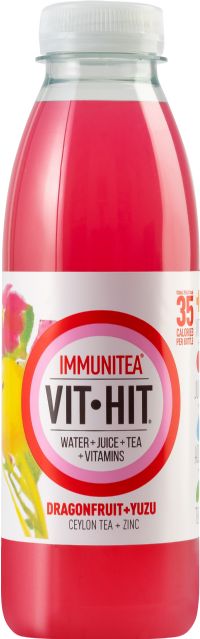 VITHIT Immunitea - Dragonfruit & Yuzu 500ml