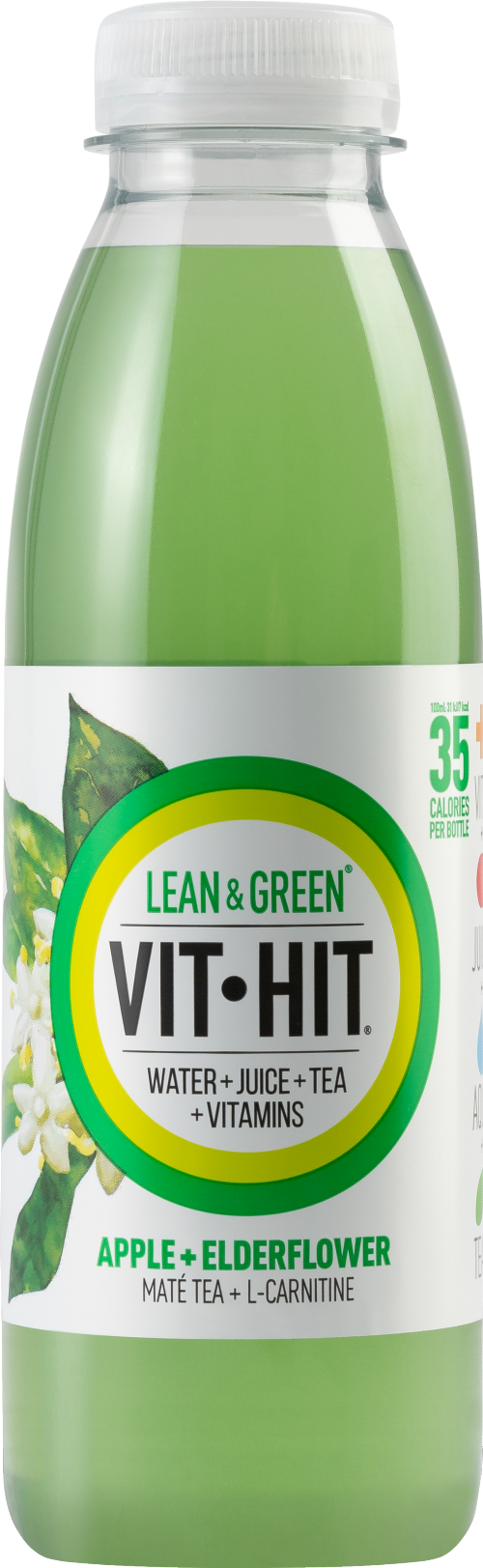 VITHIT Lean & Green - Apple & Elderflower 500ml