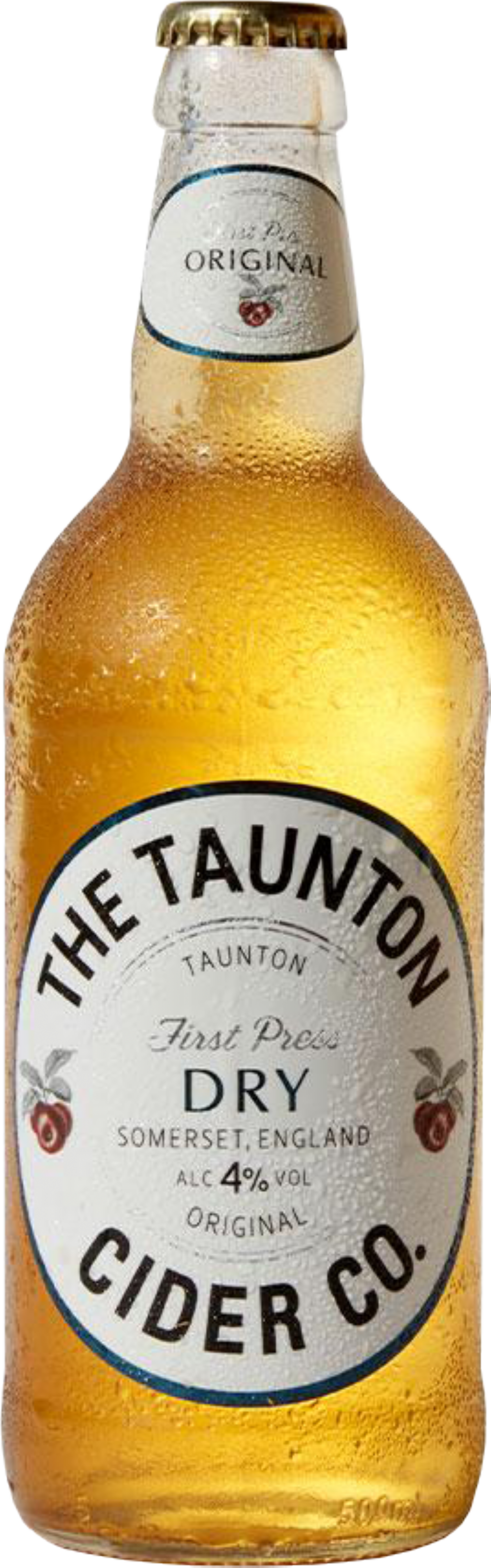 TAUNTON CIDER CO. Dry Cider 4% ABV 500ml (0714676738418)