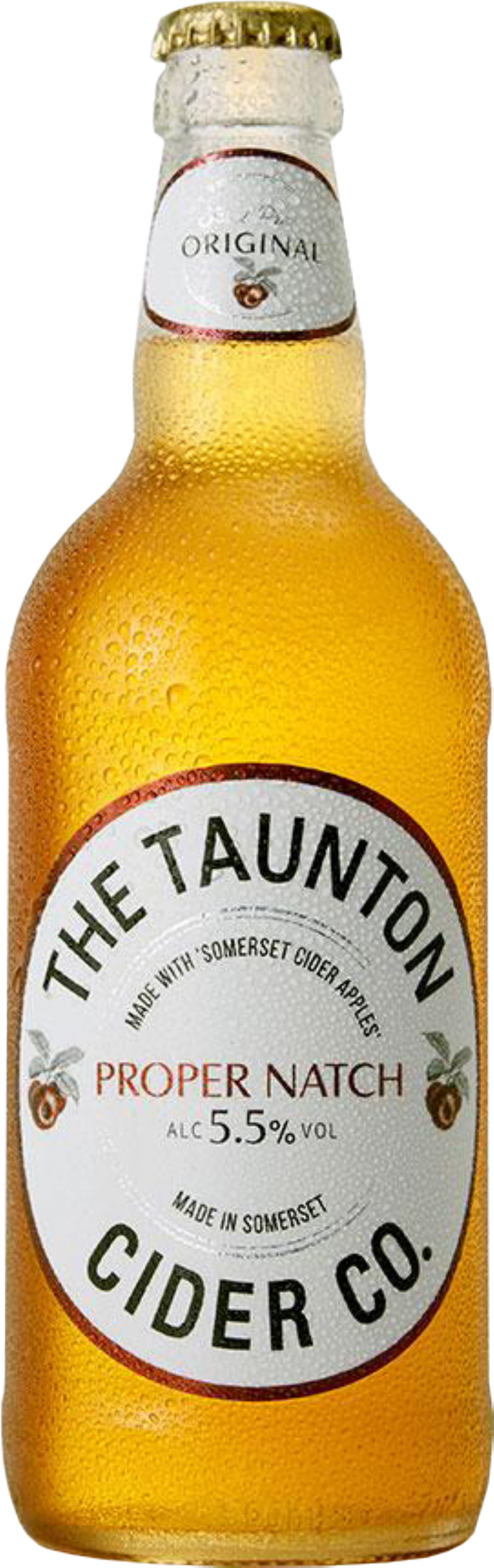 TAUNTON CIDER CO. Proper Natch Cider 5.5% ABV 500ml (0732068017903)