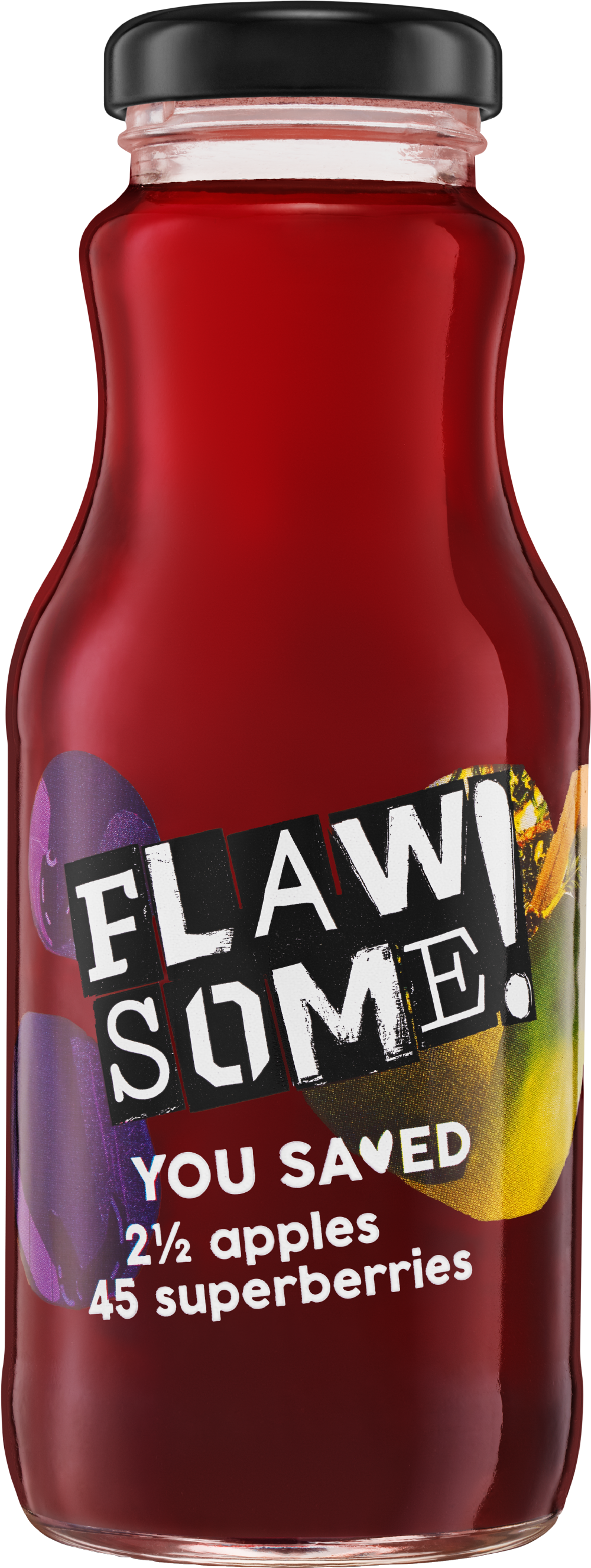 FLAWSOME! Apple & Superberries Juice 250ml