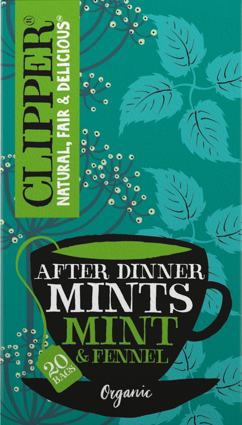 CLIPPER Organic After Dinner Mints 20 Tea Bags