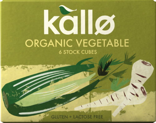 KALLO Organic Vegetable Stock Cubes 66g