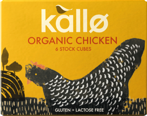 KALLO Organic Chicken Stock Cubes 66g