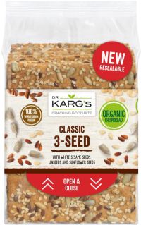 DR. KARG'S Classic 3 Seed Crispbread 200g