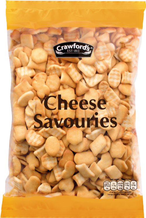 CRAWFORD'S Cheese Savouries 300g