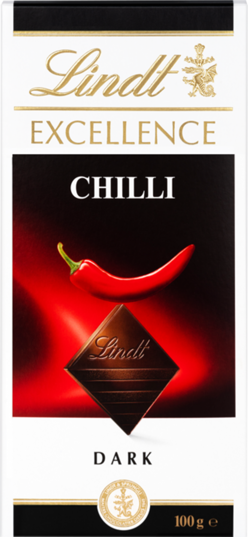 LINDT Excellence Dark Chilli Bar 100g