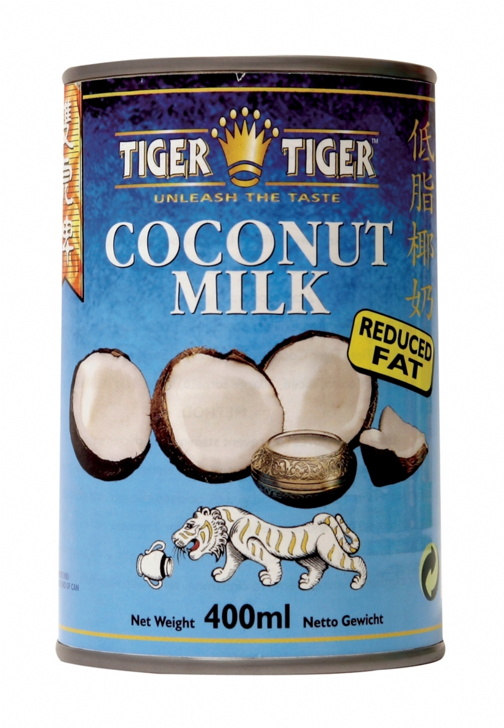 TIGER TIGER Coconut Milk - Reduced Fat 400ml