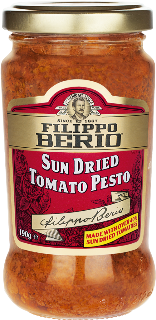 FILIPPO BERIO Sun Dried Tomato Pesto Sauce 190g