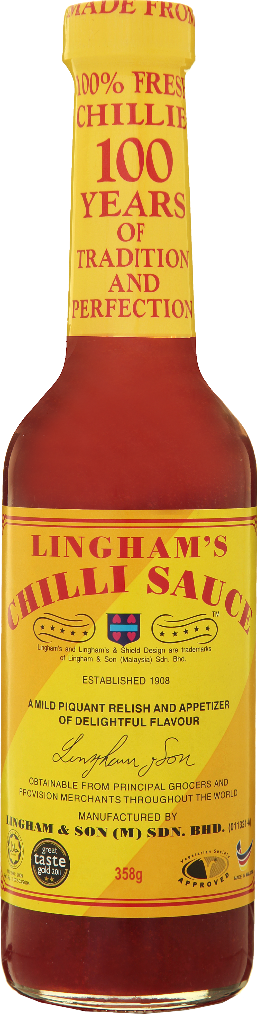 LINGHAM'S Chilli Sauce 358g