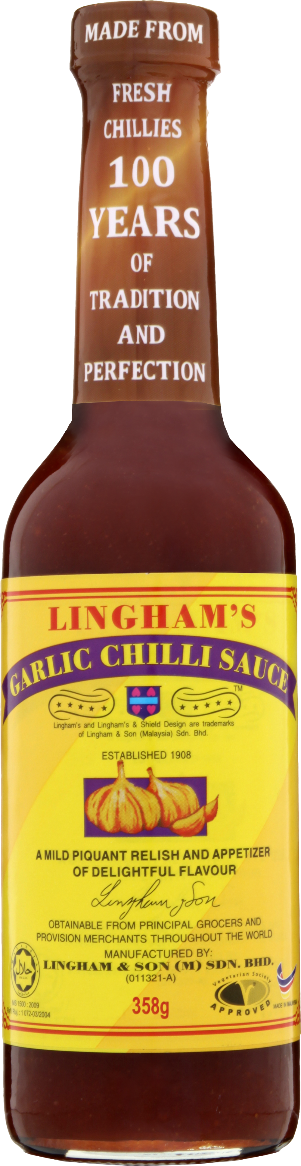 LINGHAMS Garlic Chilli Sauce 358g