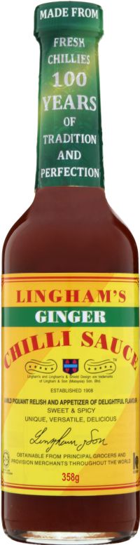 LINGHAM'S Ginger Chilli Sauce 358g