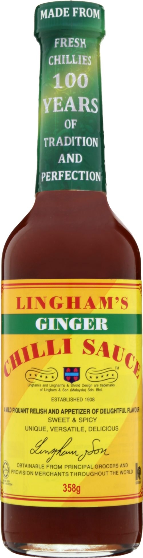 LINGHAM'S Ginger Chilli Sauce 358g