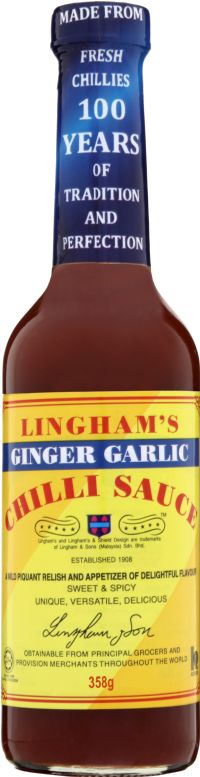 LINGHAMS Ginger Garlic Chilli Sauce 280ml (955601800095)