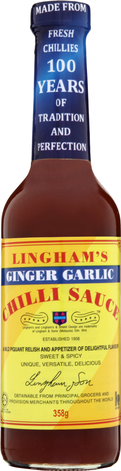 LINGHAM'S Ginger Garlic Chilli Sauce 358g
