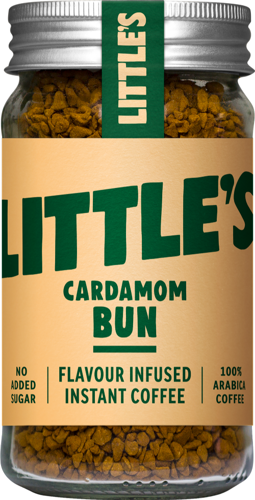 LITTLE'S Cardamom Bun Flavour Instant Coffee 50g