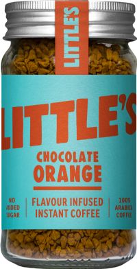 LITTLE'S Chocolate Orange Flavour Instant Coffee 50g (5034718081117)