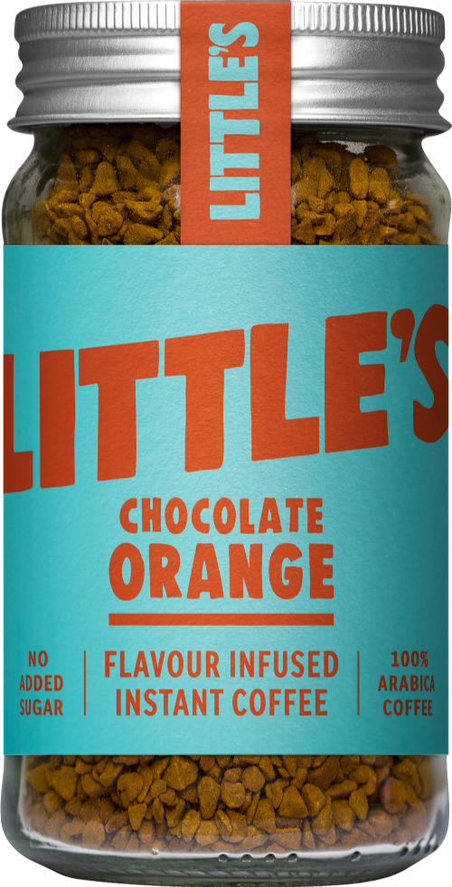LITTLE'S Chocolate Orange Flavour Instant Coffee 50g
