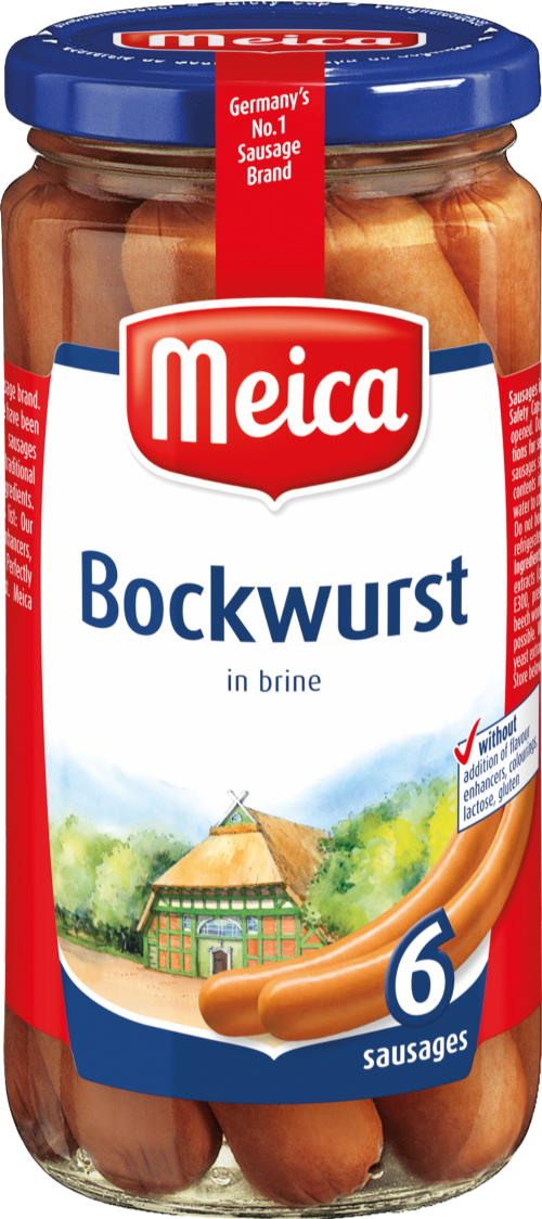 MEICA Bockwurst in Brine 180g
