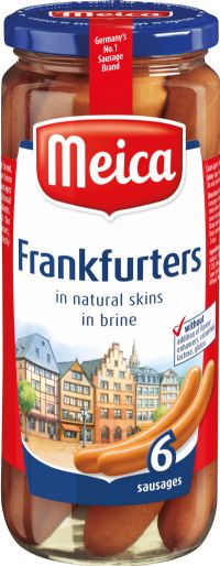 MEICA Frankfurters in Brine 180g (4000503854304)