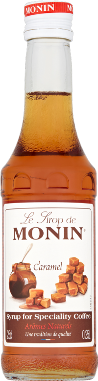 MONIN Caramel Syrup for Speciality Coffee 25cl