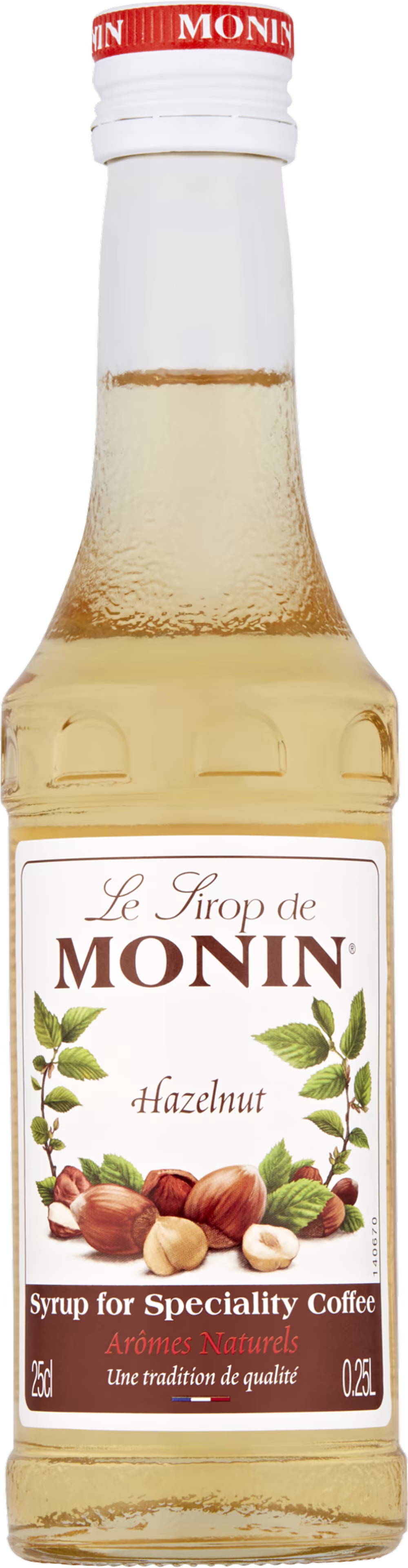 MONIN Hazelnut Syrup for Speciality Coffee 25cl