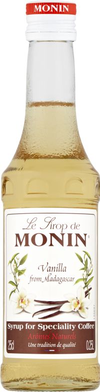 MONIN Vanilla Syrup for Speciality Coffee 25cl