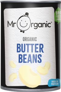 MR ORGANIC Organic Butter Beans 400g