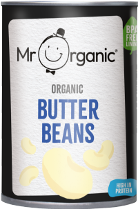 MR ORGANIC Organic Butter Beans 400g