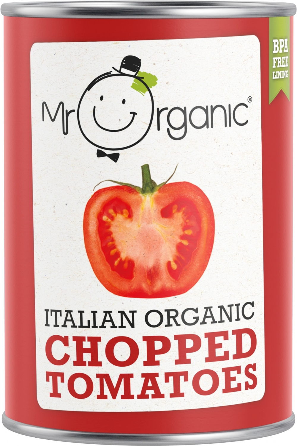 MR ORGANIC Italian Organic Chopped Tomatoes 400g