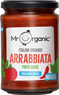 MR ORGANIC Italian Organic Arrabbiata Pasta Sauce 350g