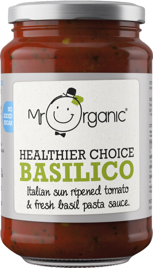MR ORGANIC Healthier Choice Basilico 350g