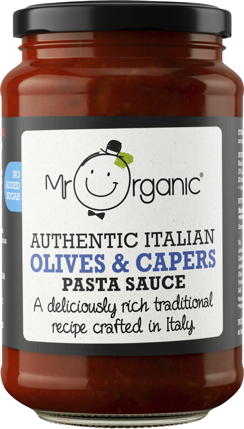 MR ORGANIC Authentic Italian Olives & Capers Pasta Sauce350g