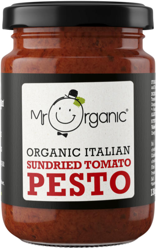 MR ORGANIC Authentic Italian Sundried Tomato Pesto 130g