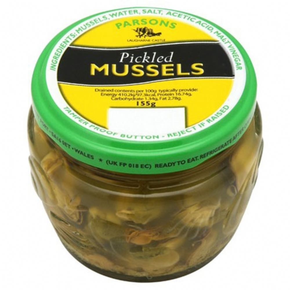 PARSONS Pickled Mussels 155g
