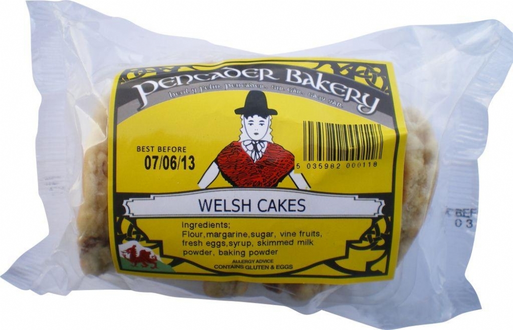 PENCADER BAKERY Welsh Cakes 8's (5035982000118)