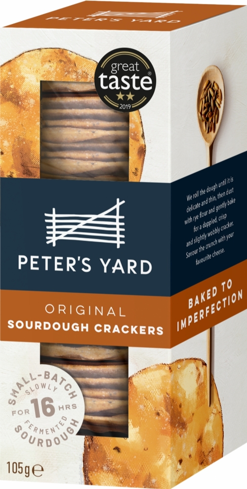 PETER'S YARD Original Sourdough Crackers 105g