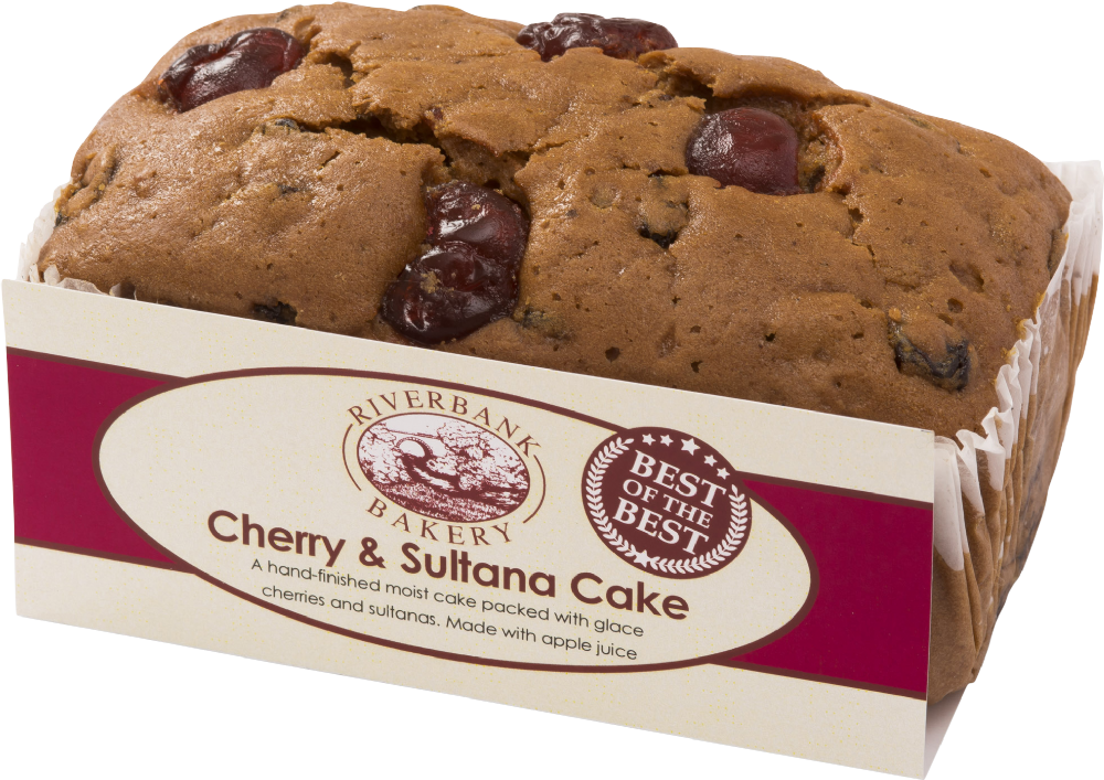 RIVERBANK BAKERY Cherry & Sultana Cake