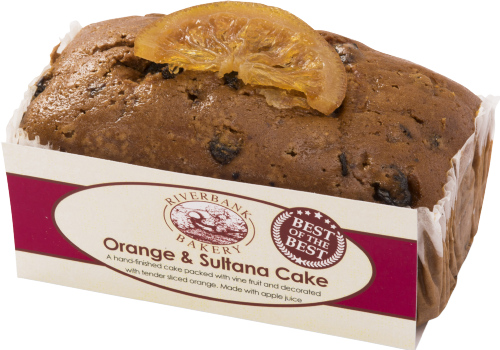 RIVERBANK BAKERY Orange & Sultana Cake