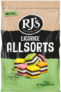 RJ'S LICORICE Licorice Allsorts 280g
