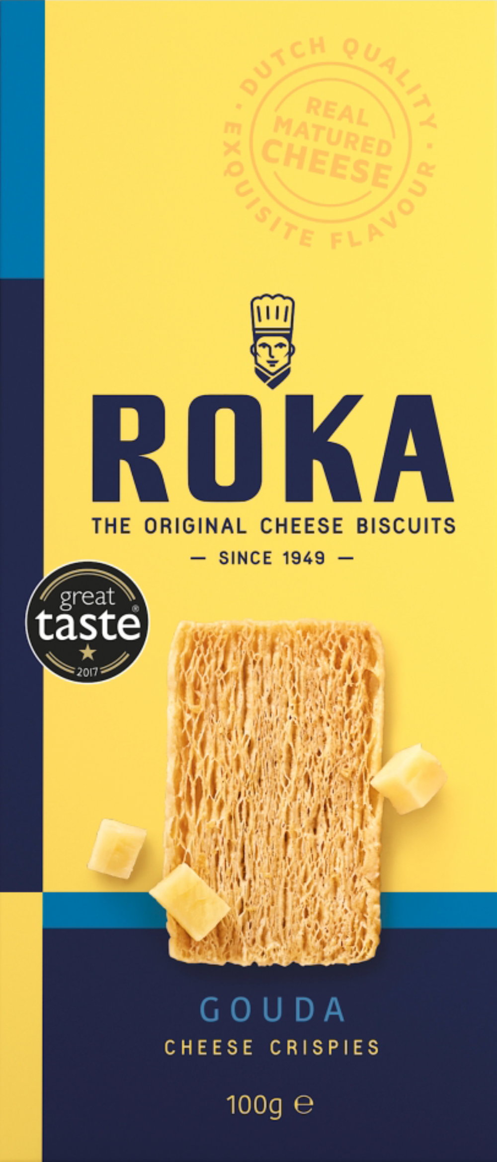 ROKA Gouda Cheese Crispies 100g