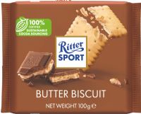 RITTER SPORT Butter Biscuit Milk Chocolate 100g