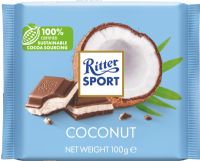 RITTER SPORT Coconut Milk Chocolate 100g