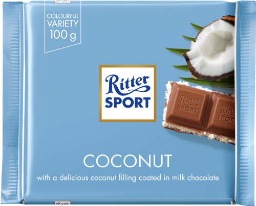 RITTER SPORT Coconut Chocolate 100g