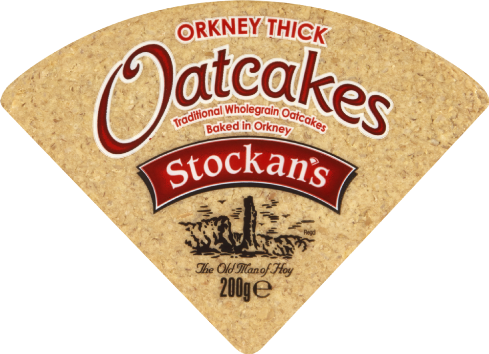 STOCKAN'S Thick Triangular Oatcakes 200g
